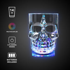 LED Skull 14 oz. Cup