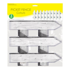 White Picket Fence Cutouts