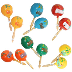Genuine Hand-Painted Maracas