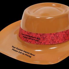 Cowboy Hats With Red Bandanas