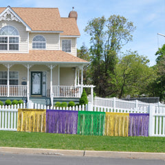 Mardi Gras Metallic Fringe Decoration