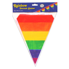 Rainbow 12' Pennant Banner