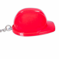 Red Construction Hat Bottle Opener Keychains