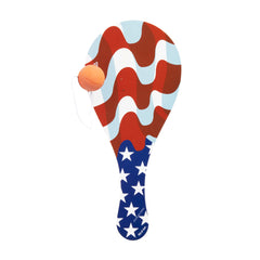Patriotic Paddle Balls