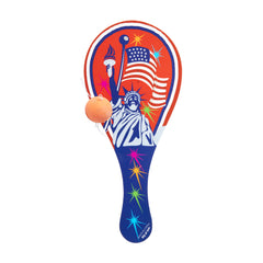 Patriotic Paddle Balls