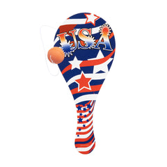 Patriotic Paddle Balls