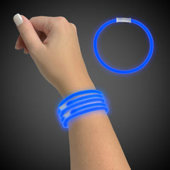 Blue 9" Glow Bracelets