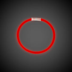 Red Glow 9" Bracelets