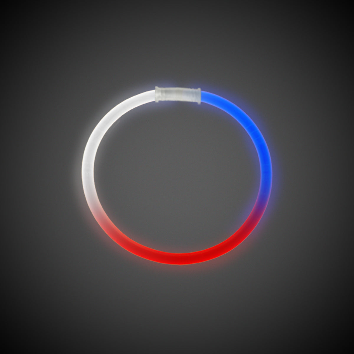 Red, White & Blue Glow 9" Bracelets