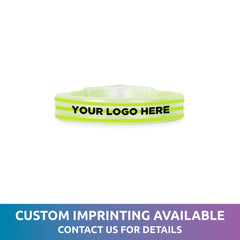 Green Triple Wide 9" Glow Bracelets