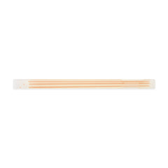 White Triple Wide Glow Bracelets