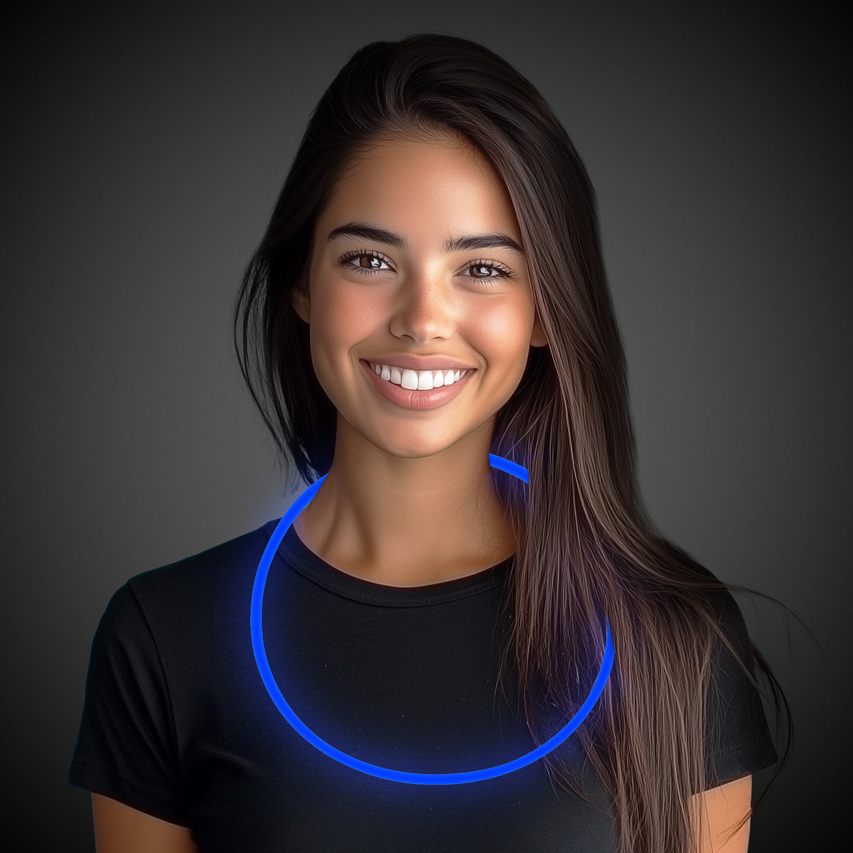 Blue 22" Glow Necklaces
