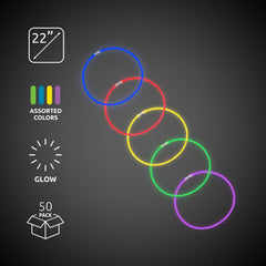 Variety Pack 22" Glow Necklaces