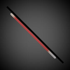 Red Glow 9" Straws & Bracelets