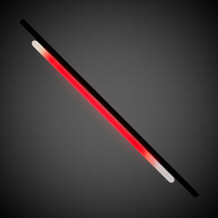 Red Glow 9" Straws & Bracelets