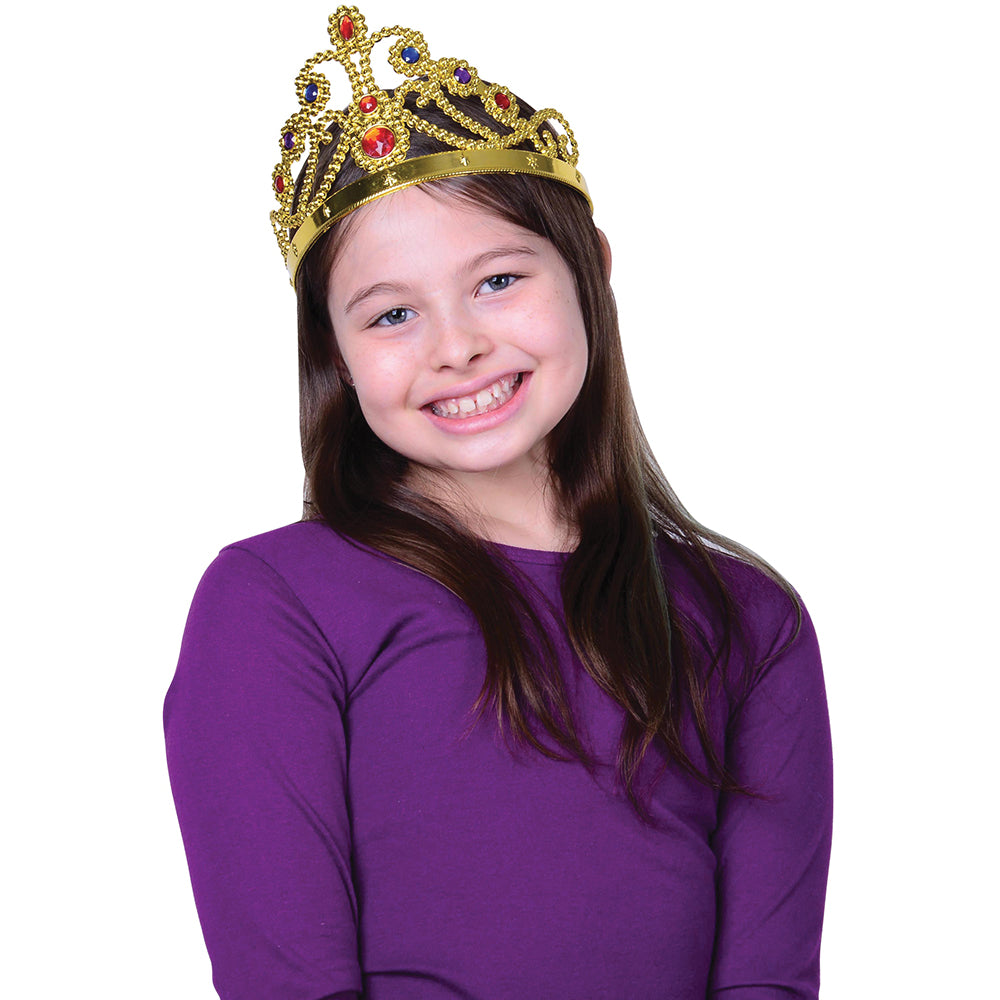 Gold Jeweled Crown