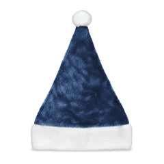 Navy Blue Santa Plush Hat