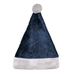 Navy Blue Santa Plush Hat