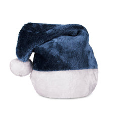 Navy Blue Santa Plush Hat