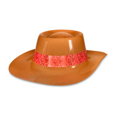 Cowboy Hats with Red Bandanas
