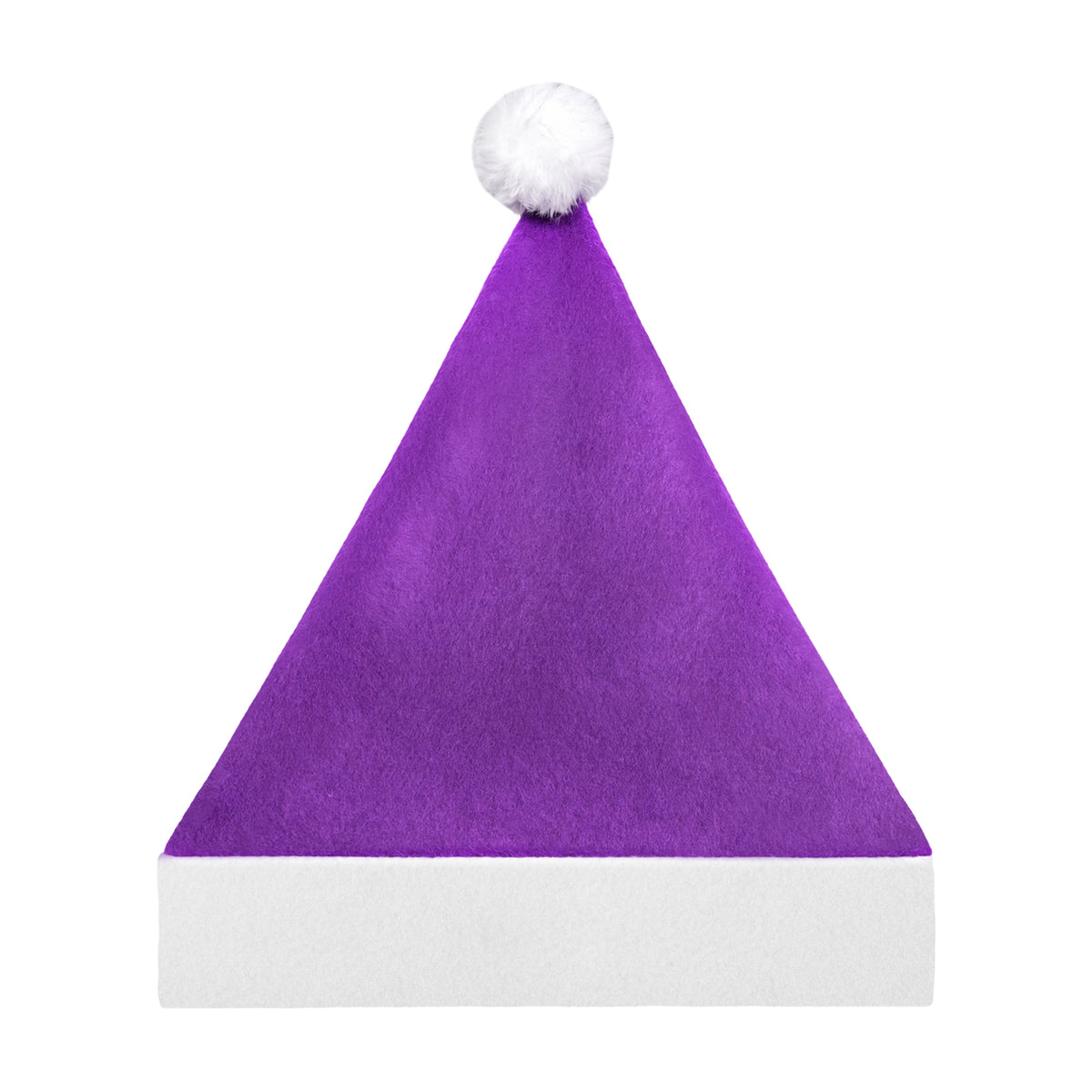 Purple Santa Hats