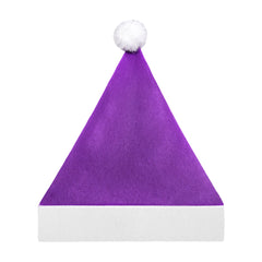 Purple Santa Hats