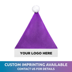 Purple Santa Hats
