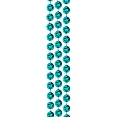Teal 7mm Bead 33" Necklaces