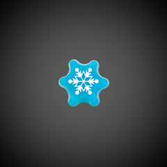 LED Snowflake Rings Retail Display