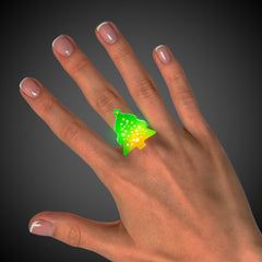 LED Christmas Tree Rings Retail Display