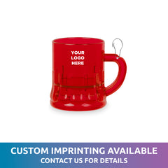 Mini Red Beer Mug Medallion