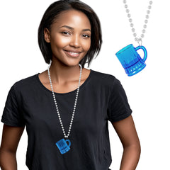 Mini Blue Beer Mug Medallion