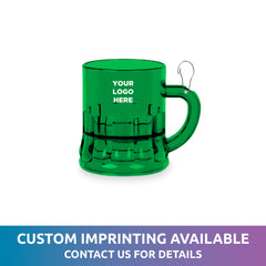 Mini Green Beer Mug Medallion
