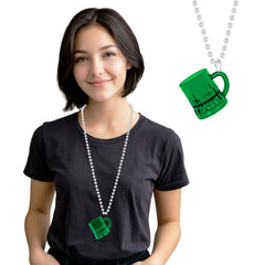 Mini Green Beer Mug Medallion
