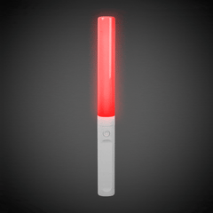 LED 12" Wand with White Handle