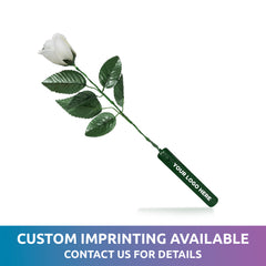 LED White Roses with Multi-Color LEDs