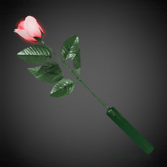 LED White Roses with Multi-Color LEDs