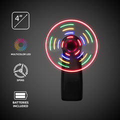 Black LED Fan