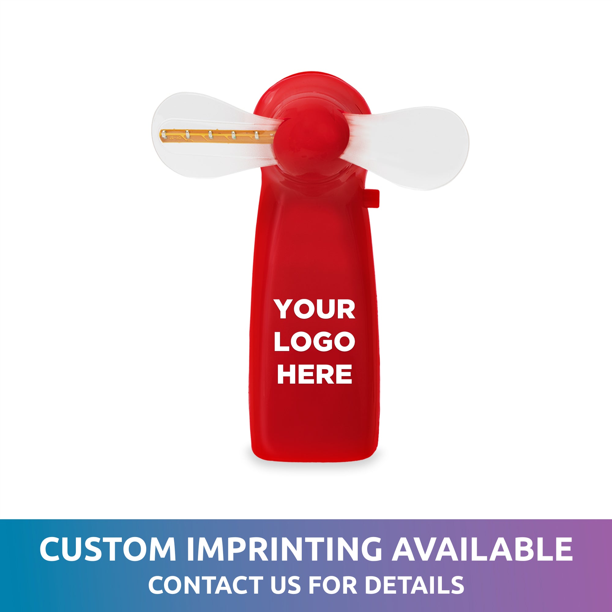 Red LED Fan – Windy City Novelties