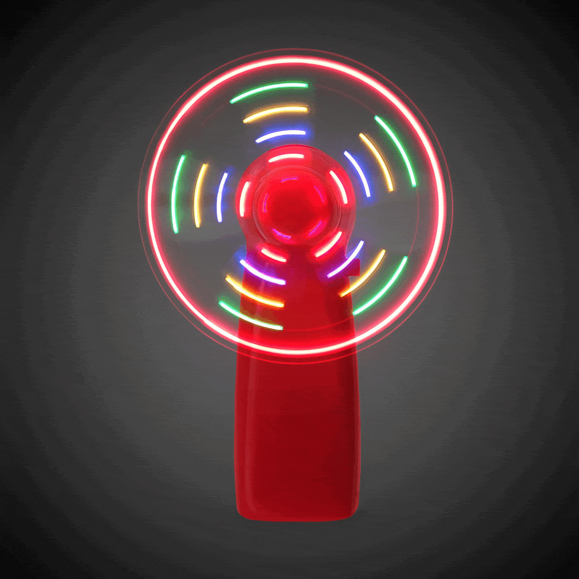 Red LED Fan – Windy City Novelties
