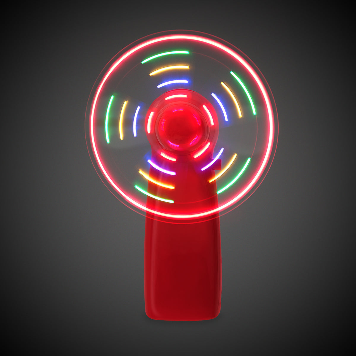 Red LED Fan