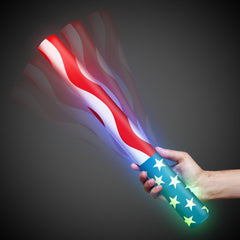 LED American Flag Foam Lumiton