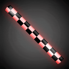 LED Checkered Flag Foam Lumiton
