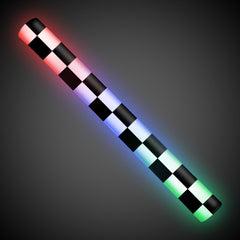 LED Checkered Flag Foam Lumiton
