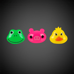 LED Jelly Animal Rings