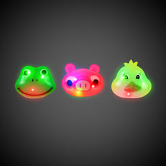 LED Jelly Animal Rings