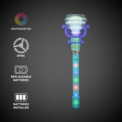 LED Rotating Diamond Wand