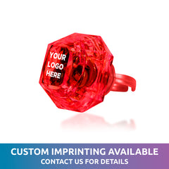 LED Red Diamond Ring
