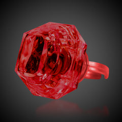 LED Red Diamond Ring