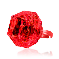 LED Red Diamond Ring